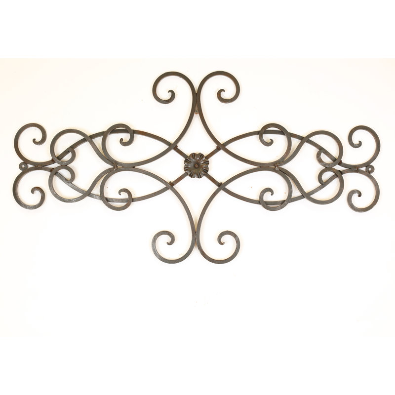 Millwood PinesHearts Scroll Iron Door Topper Wall Decor & Reviews Wayfair